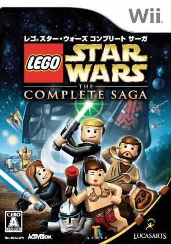 LEGO Star Wars Complete Saga box art for Wii
